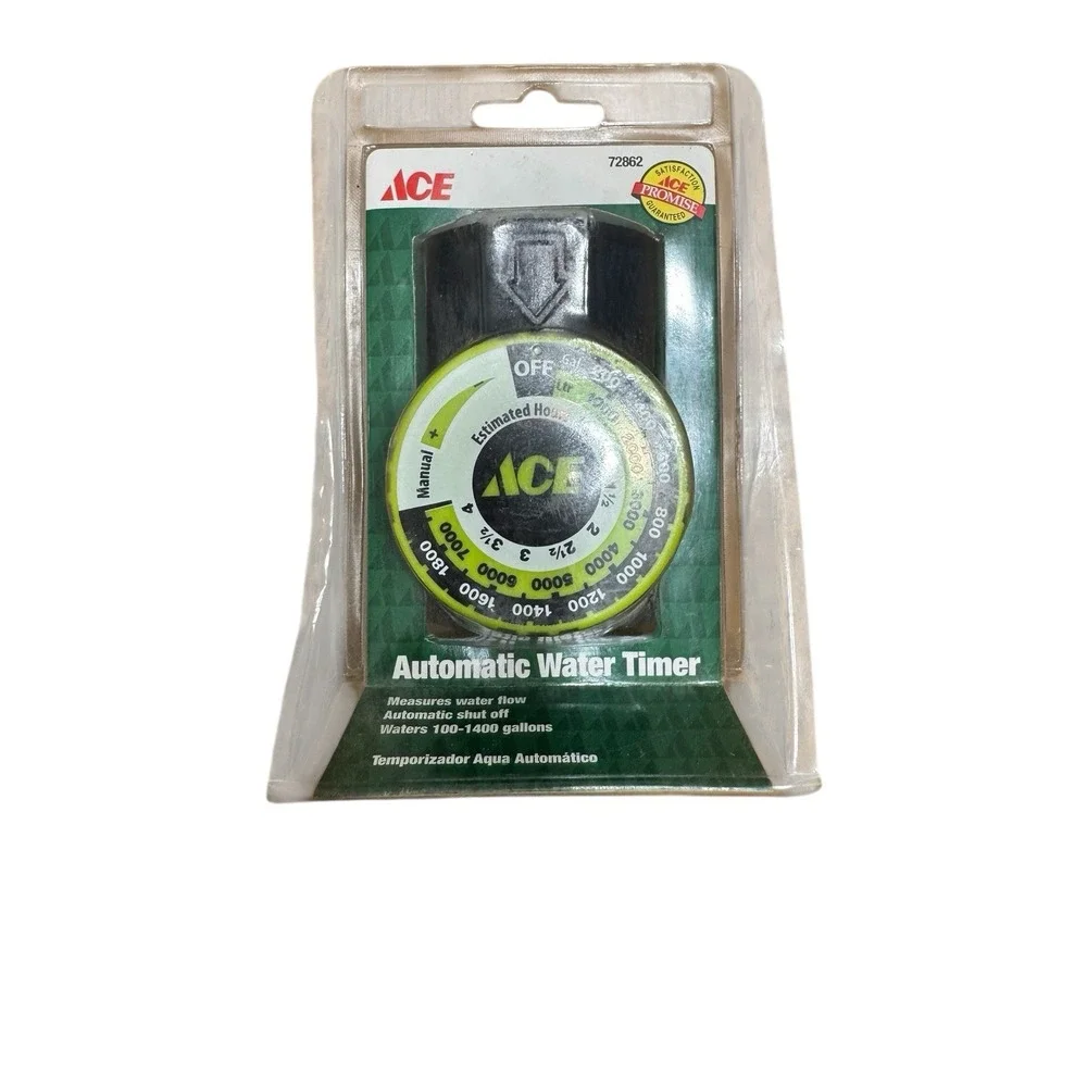 New ACE Automatic Water‎ Timer 72862 Garden Hose Watering Irrigation System